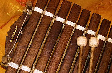 Djemb&eacute; Art Balafon aus Mali