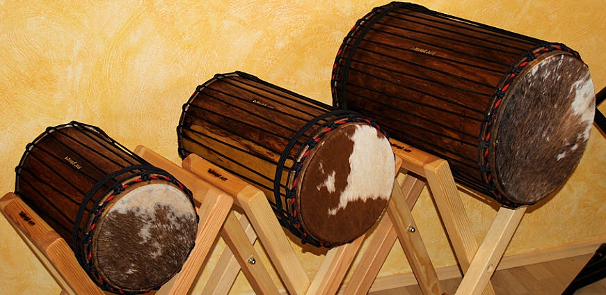 Dunun Basstrommel Set von Djembé Art