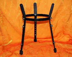 Djembé Art Tromnmelständer, Drum Stand, Djembe Rack, Bougarabou stand, Support de Batterie, Conga Ständer