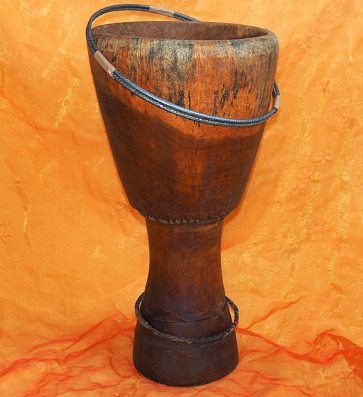 Djembe Trommel Bausatz, Lenke Holz, von Djembé Art