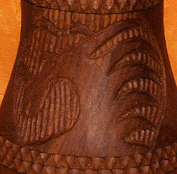 Djembe Trommel Deteil