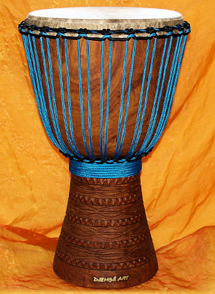 Djembe Trommel Mahagoni