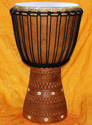 Djembe Trommel Mahagoni