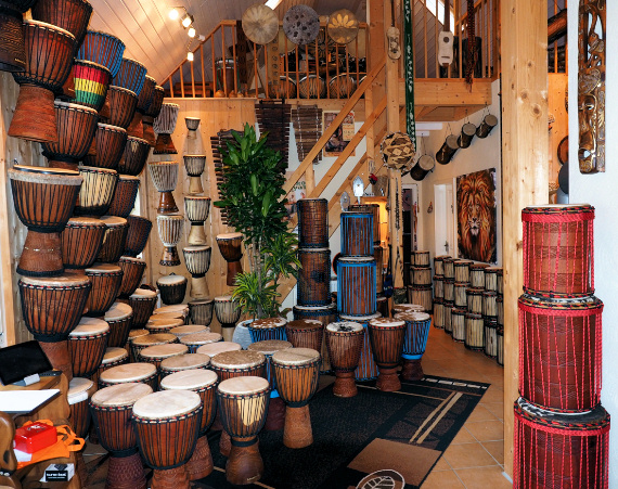 Djembe drum store shop